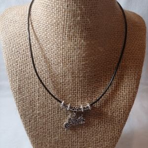 Silver Harley Necklace